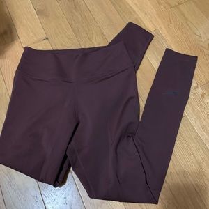 Nike One tights maroon